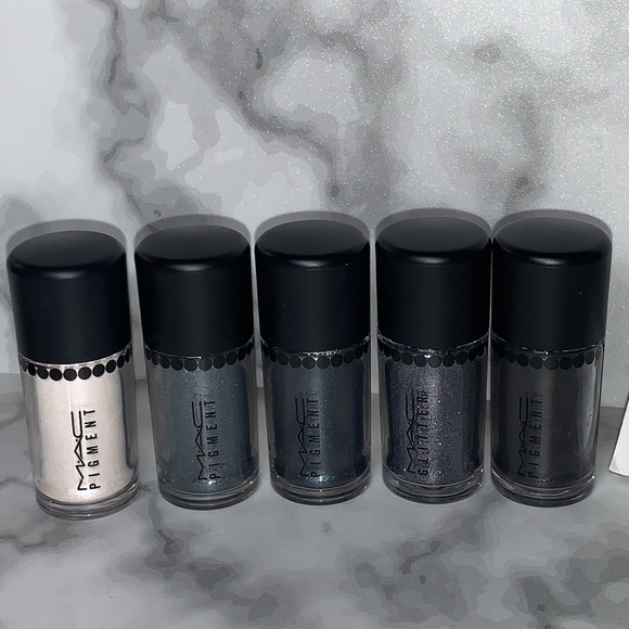 MAC Silver & Blue Objects of Affection PIGMENT & GLITTER SET - Picture 3 of 13